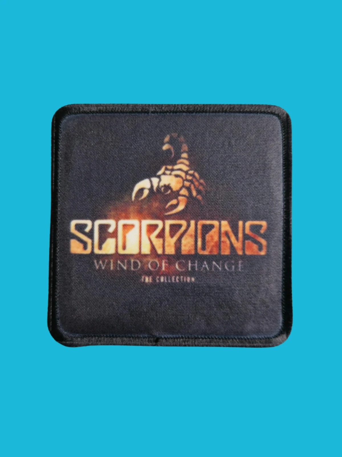 Patch Scorpions - Wind of Change - Imprimé - Carré de 7,5 x 7,5 centimètres